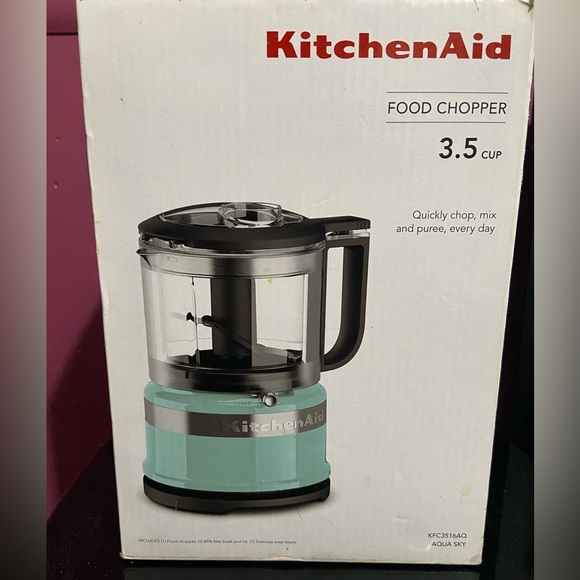 KitchenAid Kitchen Kitchenaid Mini Food Processor In Ice Blue